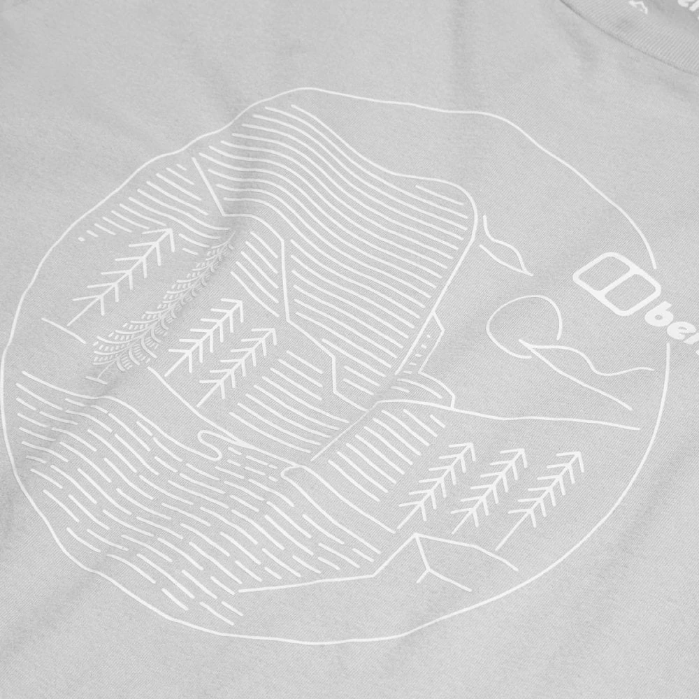 Berghaus Womens Linear Landscape Short Sleeve Tee 2 Berghaus Womens Linear Landscape Short Sleeve Tee - Image 2