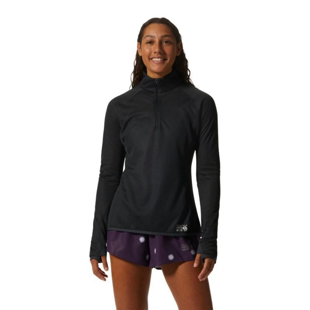 Mountain Hardwear Womens AirMesh 1/4 Zip 1 Mountain Hardwear Womens AirMesh 1/4 Zip