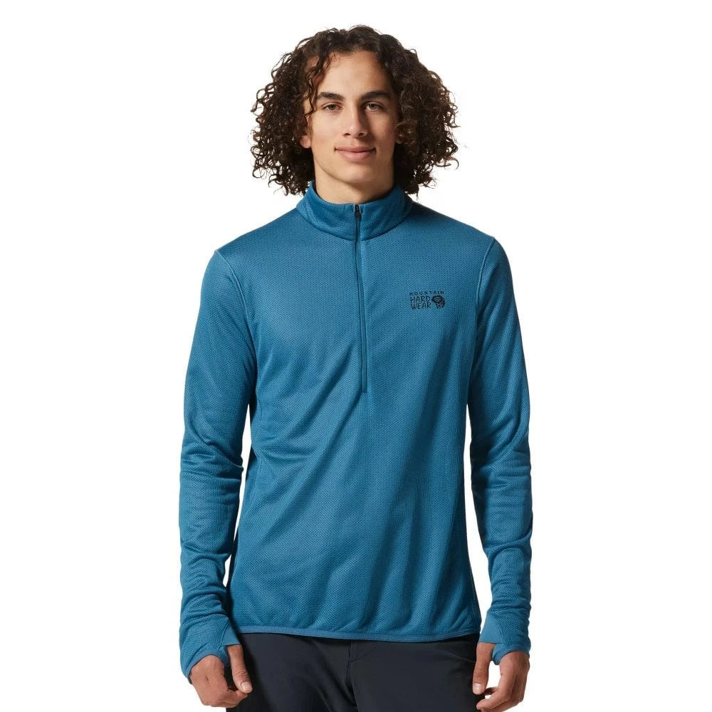 Mountain Hardwear Mountian Hardwear Mens AirMesh 1/2 Zip 1 Mountain Hardwear Mountian Hardwear Mens AirMesh 1/2 Zip